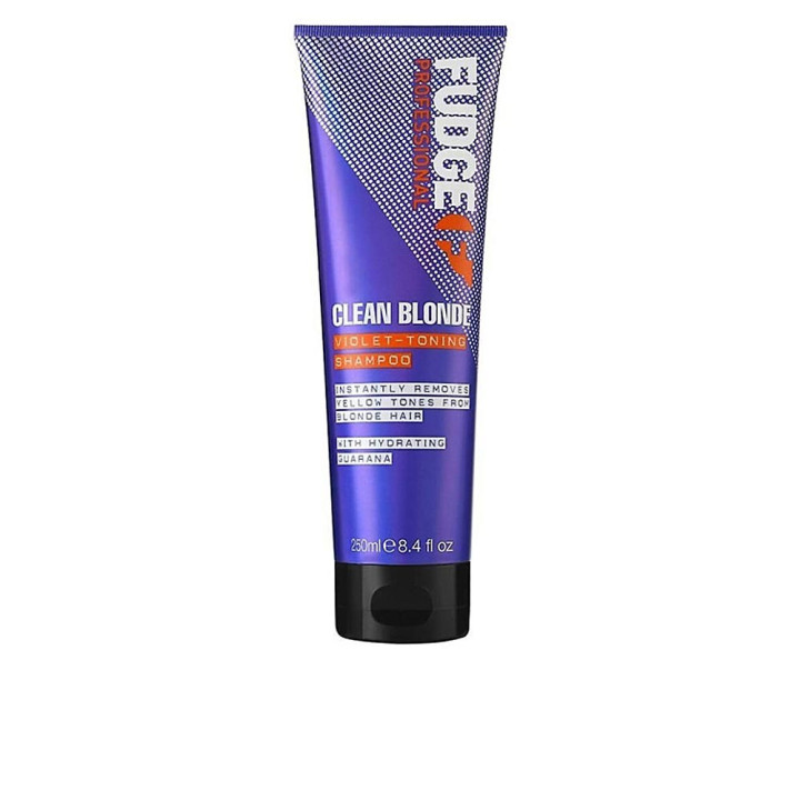 Sampon nuantator violet pentru neutralizarea parului blond FUDGE PROFESSIONAL CLEAN BLONDE 250 ml