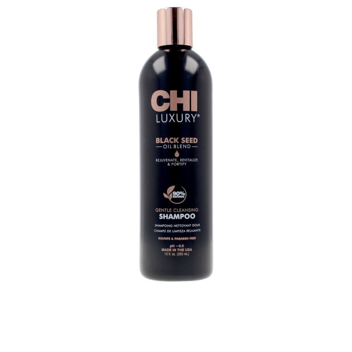Sampon delicat cu ulei de chimen negru FAROUK CHI LUXURY BLACK SEED OIL 355 ml