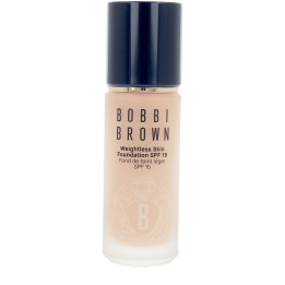 Fond de ten lejer cu acoperire naturala si protectie solara Bobbi Brown WEIGHTLESS SKIN SPF15 #Natural 30 ml