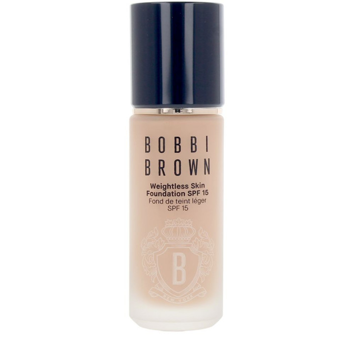 Fond de ten lejer cu acoperire naturala si protectie solara Bobbi Brown WEIGHTLESS SKIN SPF15 #Neutral Natural 30 ml