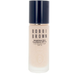Fond de ten lejer cu acoperire naturala si protectie solara Bobbi Brown WEIGHTLESS SKIN SPF15 #Neutral Alabaster 30 ml