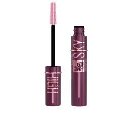 Rimel cu efect de alungire extrema si volum Maybelline LASH SENSATIONAL SKY HIGH #burgundy haze 7.2 ml