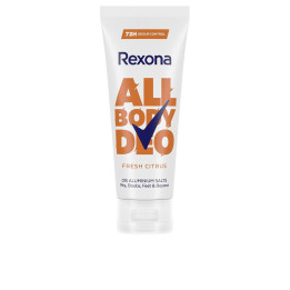 REXONA FRESH CITRUS UNISEX all-over body deo cream 75 ml