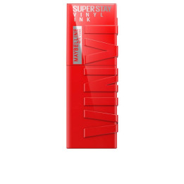Ruj lichid lucios cu rezistenta de pana la 16h Maybelline SUPERSTAY VINYL INK #25 red-hot 4,2 ML