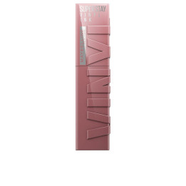 Ruj lichid lucios cu rezistenta de pana la 16h Maybelline SUPERSTAY VINYL INK #110 awestruck 4.2 ml