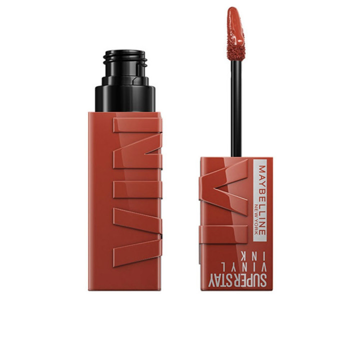 Ruj lichid lucios cu rezistenta de pana la 16h Maybelline SUPERSTAY VINYL INK #130 extra 4.2 ml