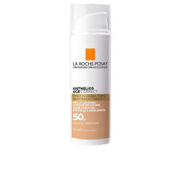 Protectie solara faciala anti-imbatranire cu pigmenti La Roche Posay ANTHELIOS AGE CORRECT SPF50 50 ml