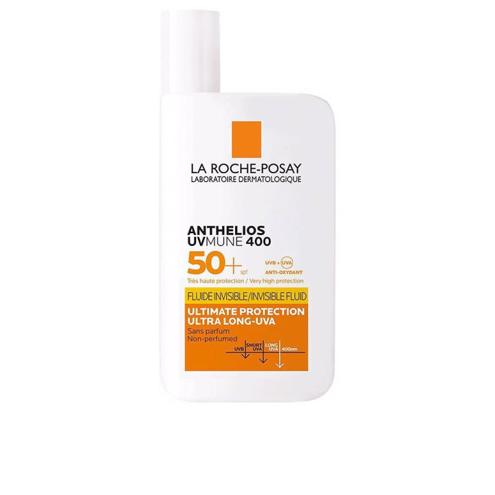 Fluid solar pentru tenul sensibil La Roche-Posay Anthelios UVMUNE 400 SPF50+ 50 ml