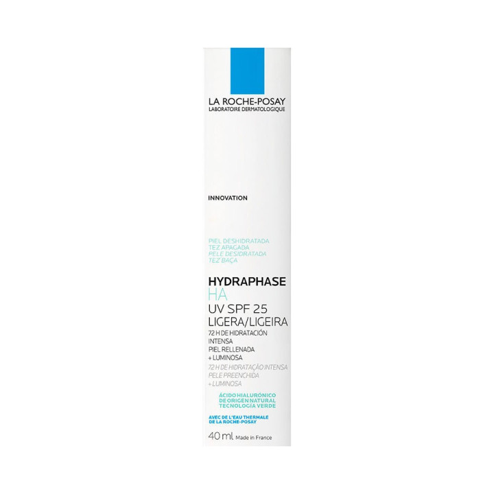 Crema faciala intens hidratanta cu textura usoara La Roche Posay HYDRAPHASE HA UV SPF25 40 ml