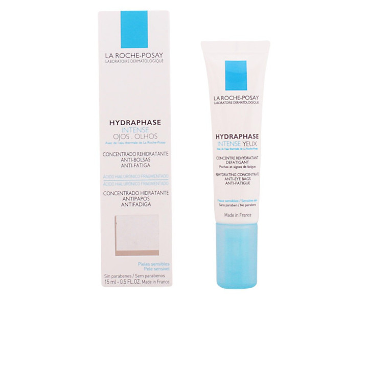 Gel-crema anti-rid cu acid hialuronic pentru conturul ochilor La Roche Posay HYDRAPHASE HA 15 ml