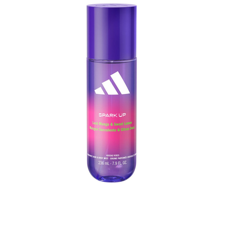 Parfum spray pentru par si corp unisex adidas SPARK UP fragance 236 ml