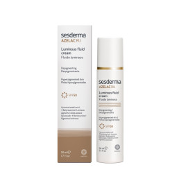 Fluid facial anti-pete cu protectie solara Sesderma AZELAC RU SPF50 50 ml