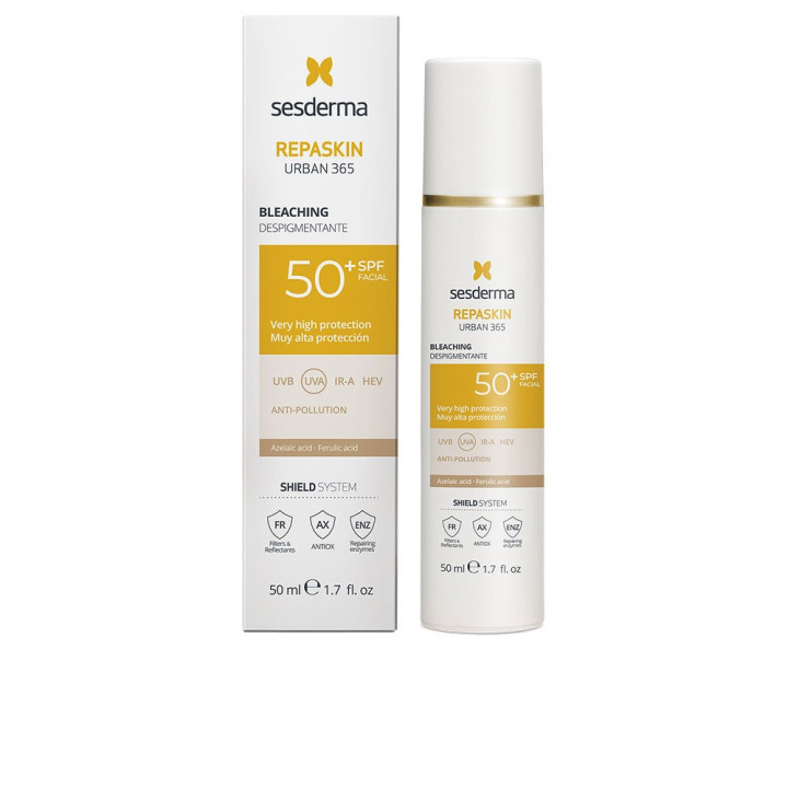 Protectie solara depigmentanta pentru ten Sesderma REPASKIN URBAN 365 SPF50+ 50 ml
