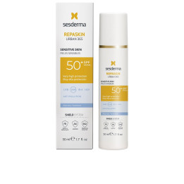 Protectie solara pentru ten sensibil Sesderma REPASKIN URBAN 365 SPF50+ 50 ml