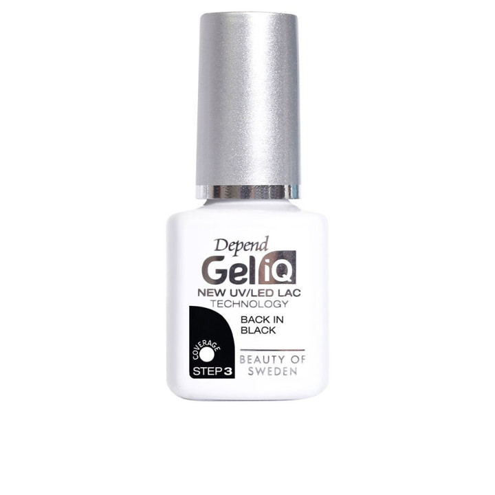 Oja semi-permanenta cu acoperire ridicata BETER GEL IQ back in black 5 ml