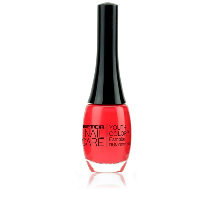 Lac de unghii cu aspect lucios BETER NAIL CARE YOUTH COLOR 066 almost red light 11 ml