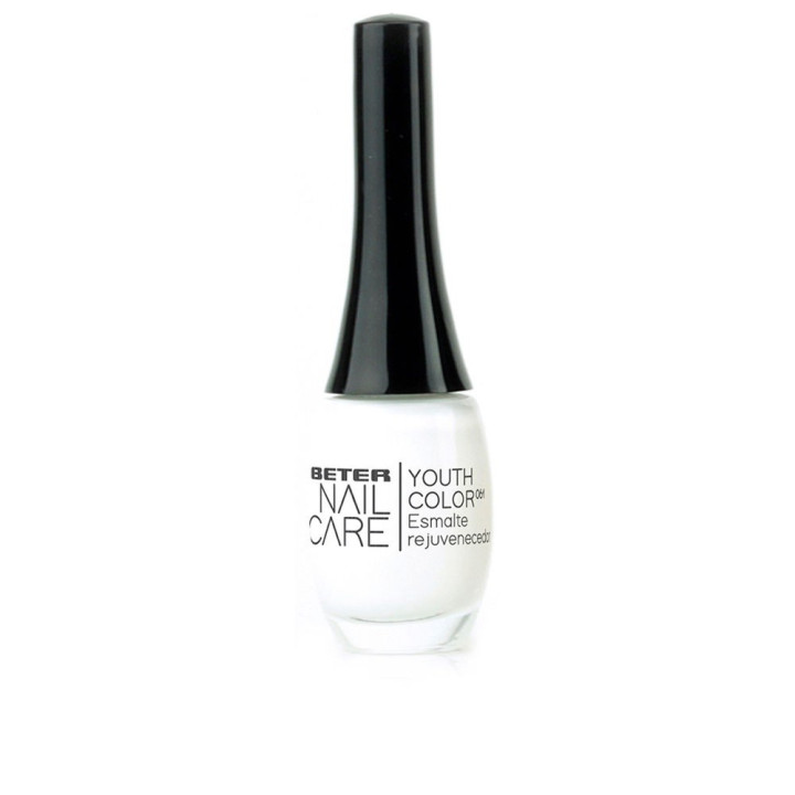 Lac de unghii cu aspect lucios BETER NAIL CARE YOUTH COLOR 061 white french manicure 11 ml