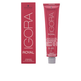 Vopsea de par permanenta, Schwarzkopf Professional Igora Royal, 8-65 blond deschis auriu, 60 ml