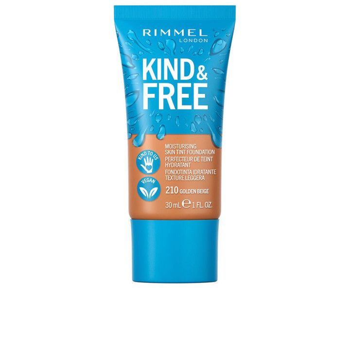 KIND & FREE skin tint foundation #210-golden beige