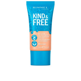 Fond de ten cu efect de iluminare Rimmel London KIND &amp; FREE 400 natural beige 30 ml