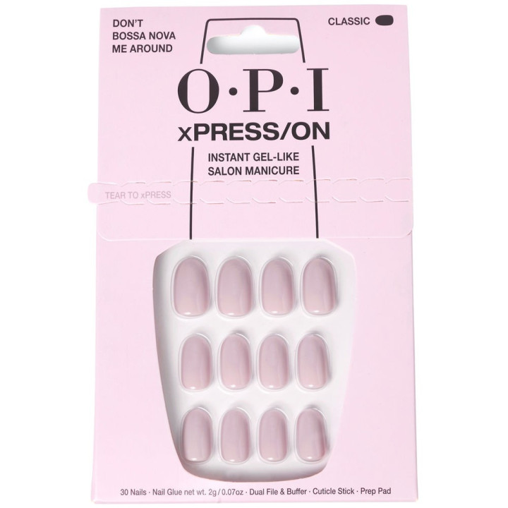 OPI xPRESS/ON Artificial Nails Iconic Shades #Don't Bossa Nova Me Around 30 u