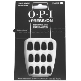 OPI xPRESS/ON Artificial Nails Iconic Shades #Lincoln Park After Dark 30 u