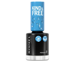 Lac de unghii cu rezistenta indelungata Rimmel London KIND &amp; FREE #159 midnight sky 8 ml