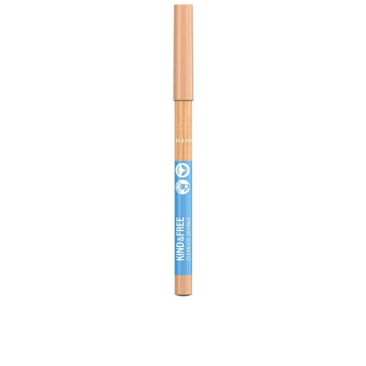 Creion dermatograf ultra-precis Rimmel London KIND &amp; FREE #005 creamy white 1.1 g
