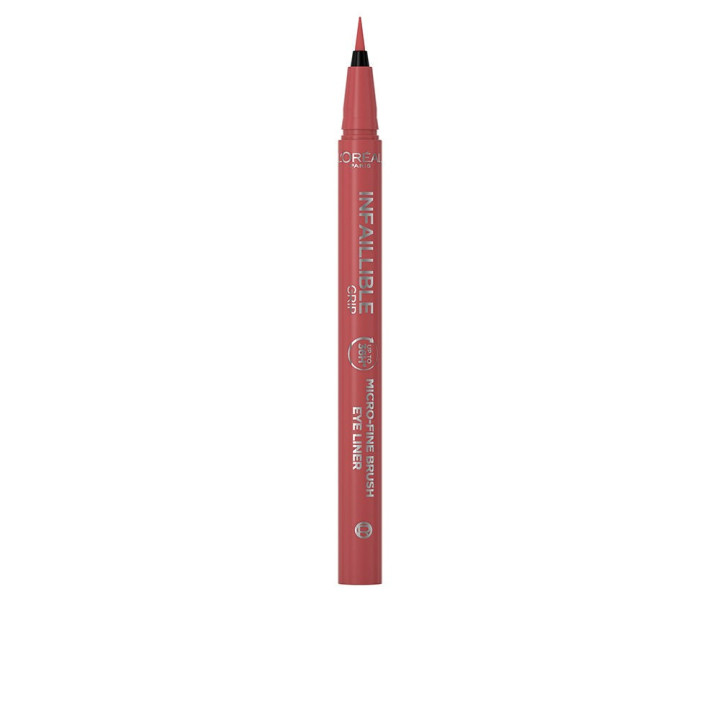 Eyeliner cu precizie ultra fina si rezistenta 36h L’oreal Paris INFAILLIBLE GRIP #03 ancient rose 0.4 g