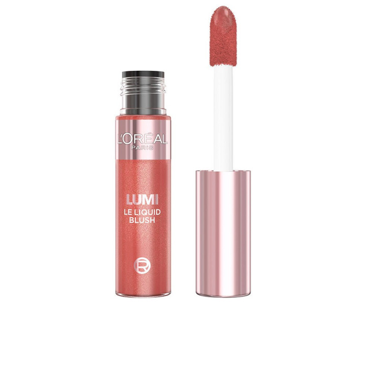 Fard de obraz lichid cu efect iluminator L’oreal Paris LUMI #610 Dewy Rich Coral 11 ml