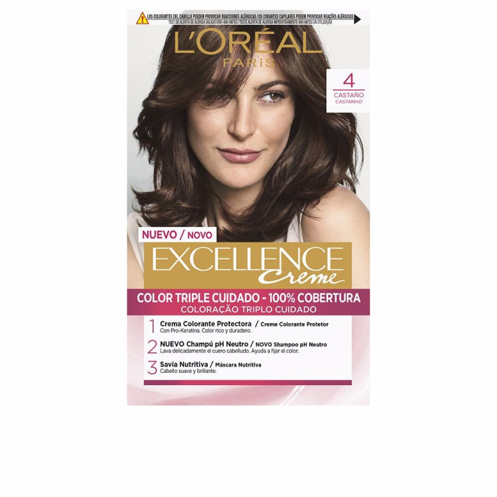 EXCELLENCE Creme dye #4-brown 192 ml