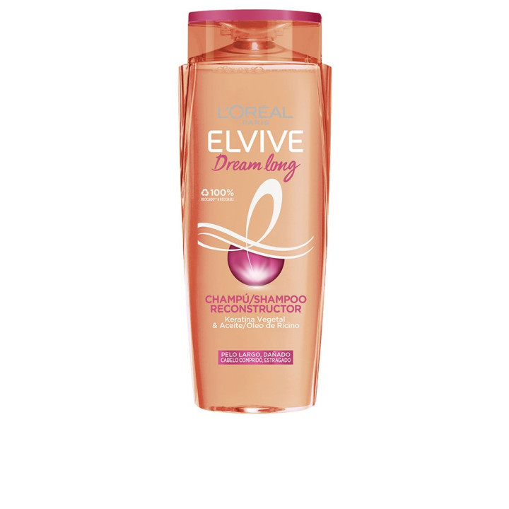 Sampon fortifiant si hidratant cu keratina vegetala L’oreal Paris ELVIVE DREAM LONG 700 ml