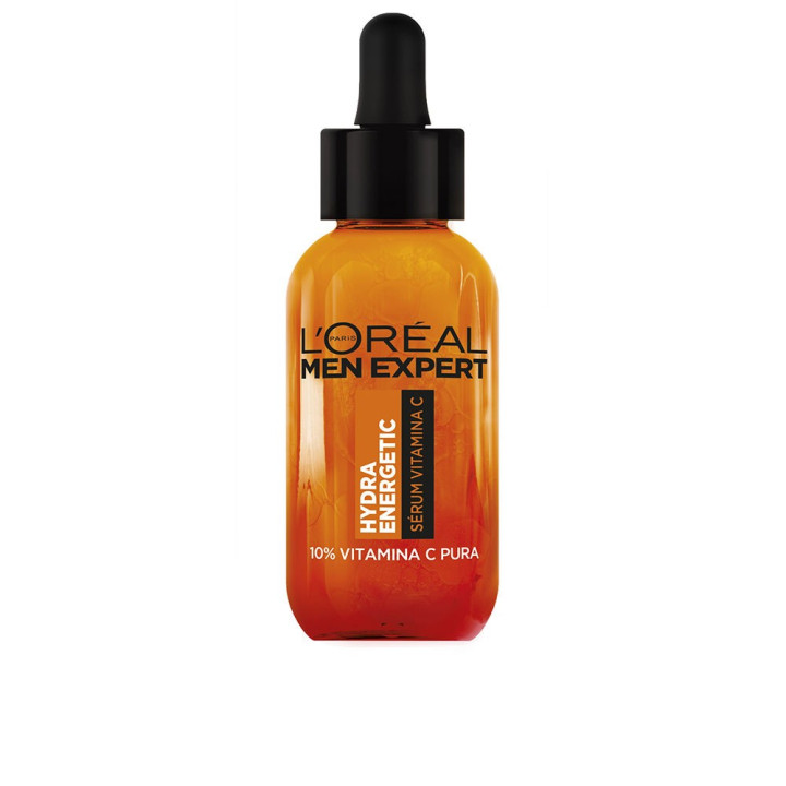 Ser facial iluminator pentru barbati imbogatit cu vitamina C L’oreal Paris MEN EXPERT 30 ml