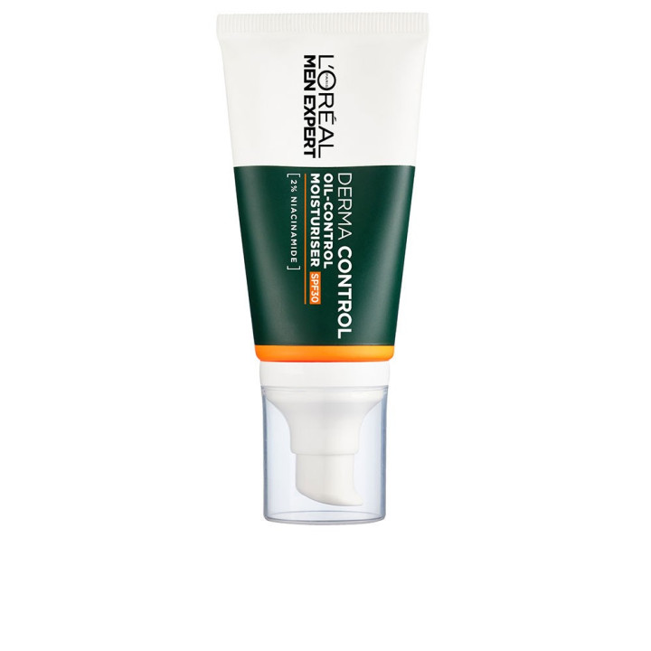 Crema faciala hidratanta anti-sebum pentru barbati L’oreal Paris MEN EXPERT DERMA CONTROL SPF30 40 ml