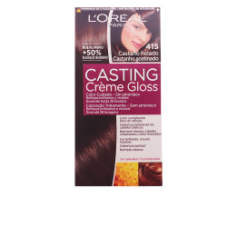 Vopsea de par fara amoniac L’oreal Paris CASTING CREME GLOSS #415 castaño helado 1 buc