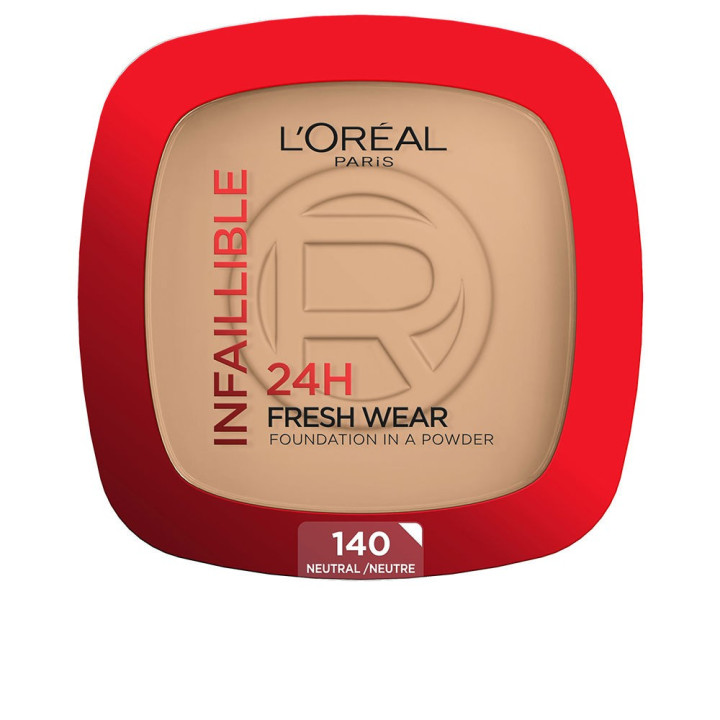 Fond de ten compact cu acoperire ridicata L’oreal Paris INFALLIBLE 24H #140 9 g