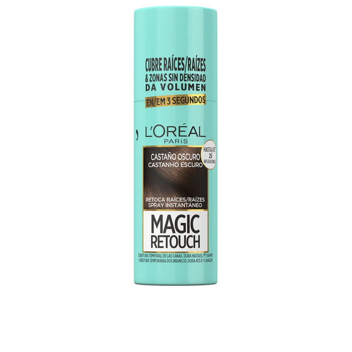 Spray de par pentru acoperirea radacinilor crescute L’oreal Paris MAGIC RETOUCH #2 castaniu inchis 75 ml