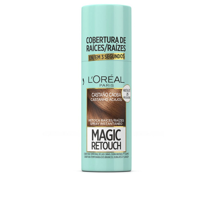 Spray de par pentru acoperirea radacinilor crescute L’oreal Paris MAGIC RETOUCH  #6 castaniu deschis 75 ml