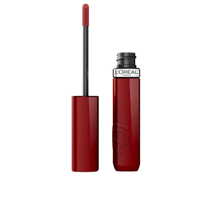 Ruj lichid cu finisaj lucios si culoare de durata L’oreal Paris INFALLIBLE LAQUE #550 noir cherry 4.3 ml