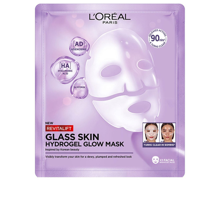 REVITALIFT GLASS SKIN hydrogel glow mask 1 u