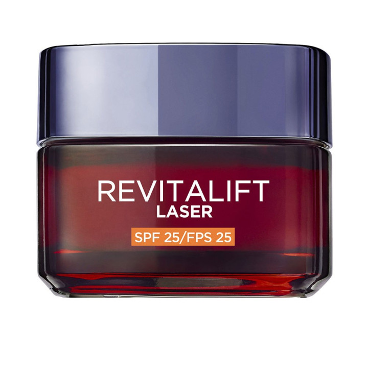 Crema faciala anti-imbatranire cu protectie solara medie L’oreal Paris REVITALIFT LASER SPF25 50 ml
