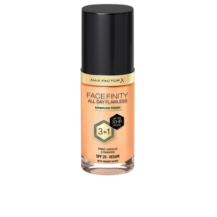 Fond de ten 3 in 1 Max Factor FACEFINITY 3IN1 70 warm sand 30 ml