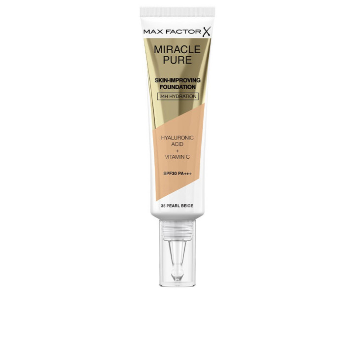 MIRACLE PURE foundation SPF30 #35-pearl beige