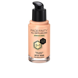 FACEFINITY ALL DAY FLAWLESS 3 IN 1 foundation #N45-warm almond 30 ml