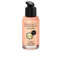 Fond de ten fluid 3 in 1 Max Factor FACEFINITY ALL DAY FLAWLESS SPF20 #C50 natural rose 30 ml