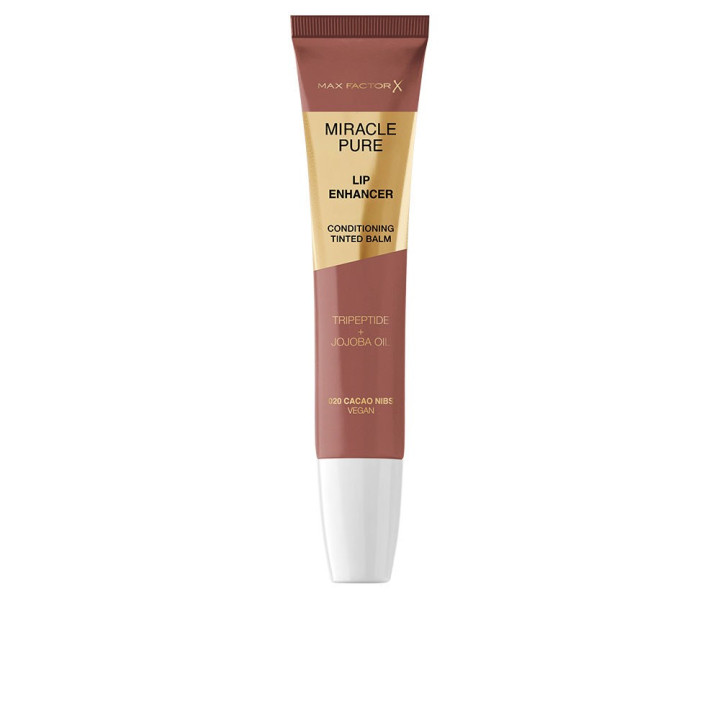 Balsam de buze hidratant cu pigment Max Factor MIRACLE PURE #020 cacao nibs 12 ml