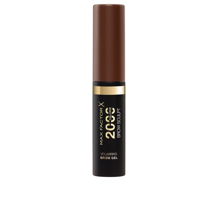 Gel de sprancene cu efect de volum si densitate Max Factor 2000 CALORIE 004 black brown 4.5 ml