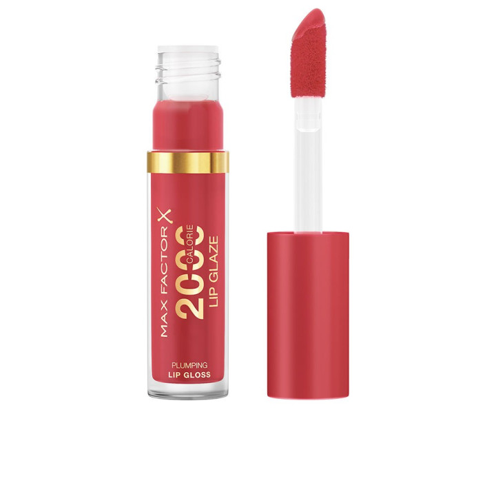 Luciu de buze volumizator cu finisaj lucios Max Factor 2000 CALORIE LIP 95 soft Kissses 4.4 ml