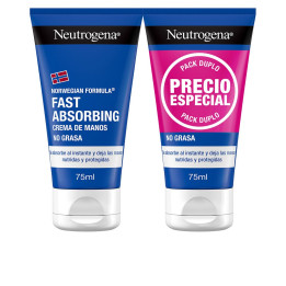 Set Crema de maini cu absorbtie rapida Neutrogena Fast Absorbing 2 x 75 ml