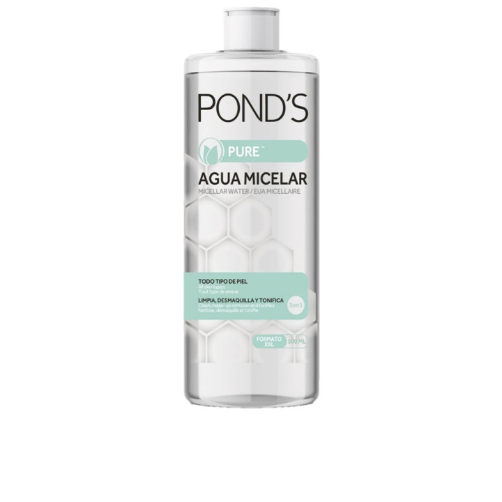 Apa micelara pentru indepartarea machiajului Pond's Pure 3 in 1 500 ml